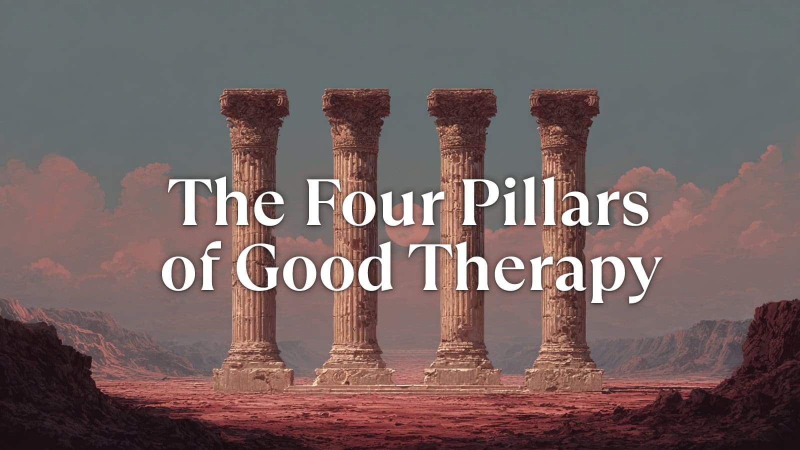 The Four Pillars of Good Therapy
